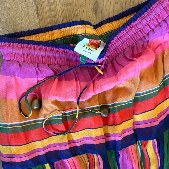 Farm Rio Multi-Color Striped Midi - Picture 4 of 7